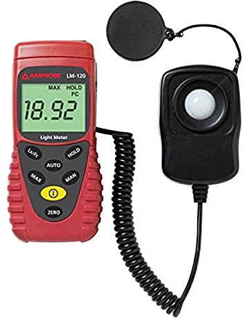 Beha-Amprobe Digitales Luxmeter mit Data-Hold, Man/Auto Messbereichswahl