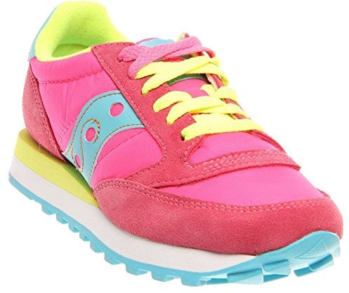 Saucony Jazz Original, Scarpe da ginnastica Donna, Multicolore Pinkyellow 293, 37 EU