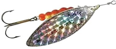 Cuillers Mepps Aglia Long Rainbo Taille 2 - 7, 2, argent, vrac a la piece