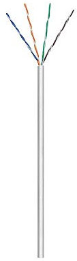 MicroConnect IC-68707 - Cable Trenzado por Pares sin Apantallar, Color Blanco