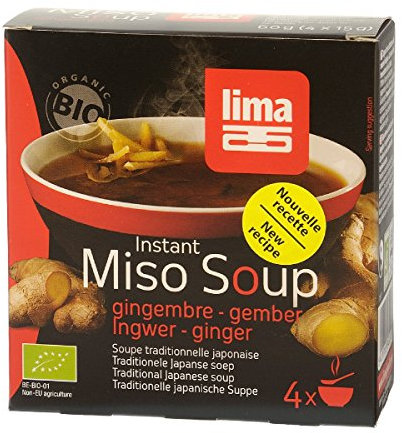 Zuppa di miso istant allo zenzero Lima