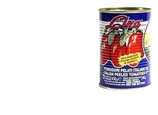 Lot de 3 conserves de tomates pelées italiennes travaillées le jour même, 400 g