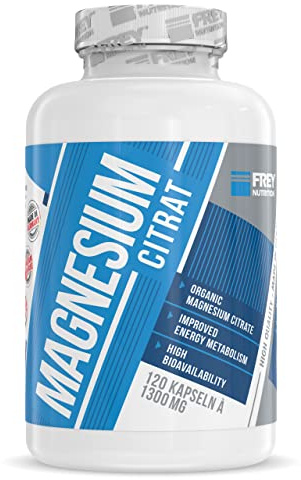 Frey Nutrition Magnesium Citrat, 1er Pack (1 x 156 g)