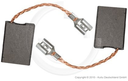 2x Kohlebürsten Kohlestifte Kohlen für Black&Decker 6,3x16x22,5 mm 907614