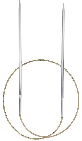 Addi AD1057060-03.00 Rundstricknadel, Metall, 3.0/60cm, 60 cm / 3 mm