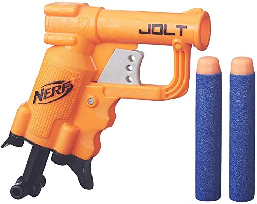 Nerf B8802 N-Strike Elite Jolt Blaster, Orange, Compact Size