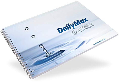 DailyMax 6/15 Terminplaner Praxisplaner - 6 Spalten pro Tag, 7-20 Uhr im 15-Minuten-Takt Montag-Freitag, Wochenplaner für Praxis, Studio, Salon und Klinik …