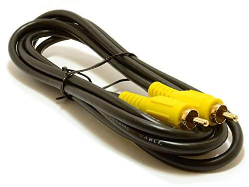 Fono Clavija Digital Coaxial SPDIF Audio o Compuesto Vídeo Cable 2 m [2 metros/2m]