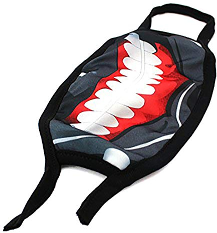 Cosplay Maske von Ken Kaneki | Stoffmaske für Tokyo Ghoul Fans