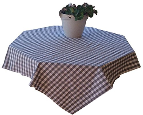 Cassa Luyton Cuba Tischdecke, rund, Baumwolle/Polyester, Grau, grau, 140 x 140