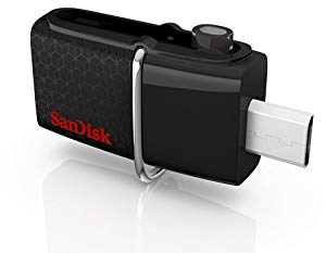 SanDisk Ultra 16GB USB Dual Drive USB 3.0 Up to 130MB/s Read