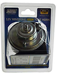 Maypole 12V Windtone High Tone Horn For Cars & Motorcycles
