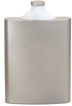Vargo Titanium Funnel Flask, grau