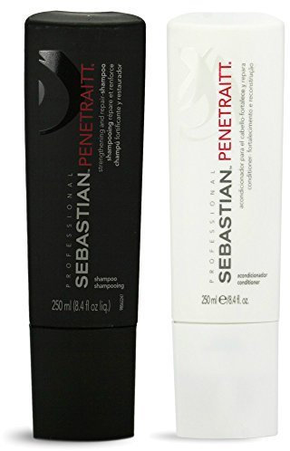 Sebastian Penetraitt 8.4 oz. Shampoo + 8.4 oz. Conditioner (Combo Deal) by Sebastian (English Manual)