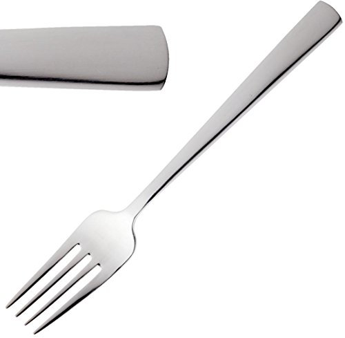 Amefa Moderno Dessert Fork - 18/10 Stainless Steel. Box Quantity: 12