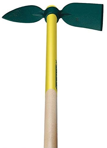 Leborgne, Serfouette Forgée Panne et Langue 35 cm, Manche Bois Certifié PEFC 100%, Outil forgé pour une meilleure résistance à l’usure, Pour les travaux en surface des terres, désherber, sarcler