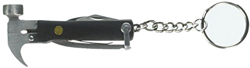 Kikkerland KR13-BK WOOD - Mini martello strumento, colore: Nero