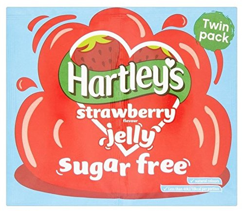 Hartley's Sugar Free Strawberry Jelly Crystals 23g - Pack of 2