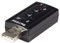StarTech.com Carte son externe USB vers audio stéréo avec contrôle de volume - Adaptateur audio 7.1 virtuel (ICUSBAUDIO7)