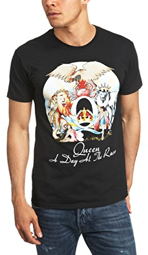 Queen Day At The Races Men's T-Shirt Black Medium