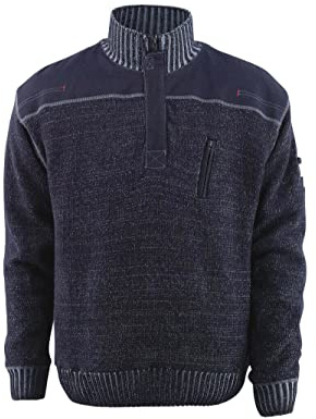 Mascot Unisex Jacket Knitted Jumper Naxos Size XL in Black (Pack of 1)