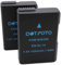 2 x Dot.Foto EN-EL14, EN-EL14a Premium 7.4v / 1030mAh Batterie Rechargeable pour Nikon DF D3100 D3200 D3300 D3400 D3500 D5100 D5200 D5300 D5500 D5600 Coolpix P7000 P7100 P7700 P7800