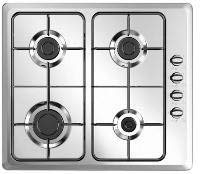 Vitrokitchen - Encimera gas 4 fuegos later 60 cm en6lib-vs gas natural