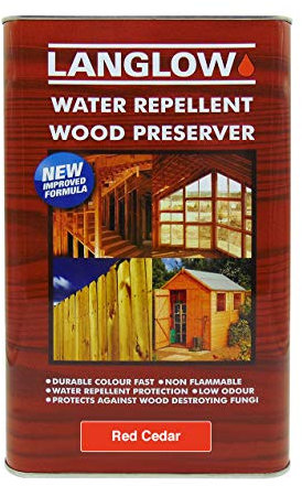 Palace Langlow Wood Preserver 5L, Red Cedar