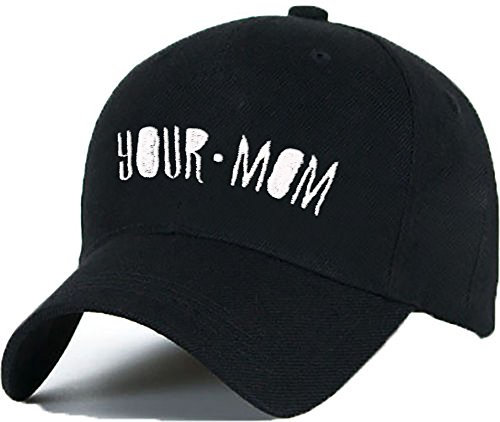 MFAZ Morefaz Ltd Damen Herren Baumwolle Baseball Cap Caps Swag Your MOM