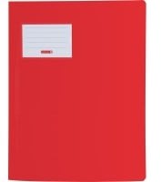 Fact 10-2015023 Schnellhefter mit Namensschild / rot