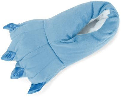 OCHENTA Klauenschuhe Tierhausschuhe Cosplay Cartoon Animation Slippers Paw, Blau, S (Größe 20-30 Kind)