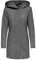 ONLY 15142911, Giubbotto Donna, Grigio (Dark Grey Melange), 42 (Taglia Produttore: X-Large)