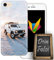 Mobilefox Eigenes Auto Handyhülle Personalisiertes Geschenk dünne Silikon TPU Case Foto Motiv passend für Apple iPhone 7 Ohne Text