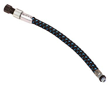 Zéfal Schrader-15 cm mit Adapter Presta Fahrrad Flexibler Anschluss Handpumpe Radfahren Schwarz 15 cm