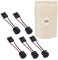 X5 Buzzer Mini altavoz para la placa base PC Connector COMPUTADOR ATX MICRO ATX 2 PINS - Marca Francesa Adaptativa