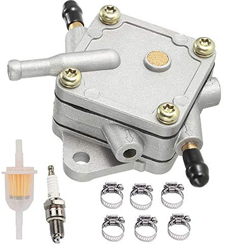 G16 Fuel Pump for Yamaha G16 G20 G22 Golf Cart 4 Cycle Engine pump with Fuel Filter Spark Plug kit