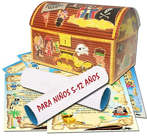Búsqueda del tesoro - elegid los acertijos – 5-12 años - para fiestas de cumpleaños – juegos para niños