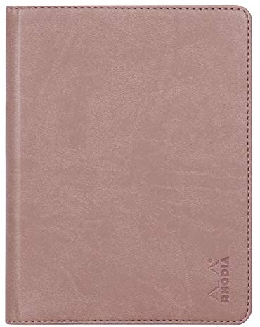 Rhodia 213009C - Mappe für Block oder Notizheft Rhodiarama - N°13, für DIN A6 (10,5x14,8 cm) 13x17 cm, elegant und praktisch, Roseholz, 1 Stück