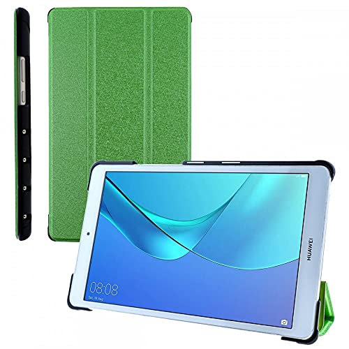 COOVY® - Funda Ultrafina con función Atril para Huawei Mediapad M5 Lite 8 (8), Color Verde