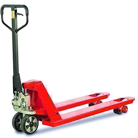 BRB Handhubwagen Tragkraft 2500 kg. RAL2002, Gabellänge 1150 mm, Gabelbreite 160 mm