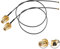 Vecys 2PCS U.F.L1 zu SMA Buchse Low Loss Koaxialkabel 12 /30CM U.F.L1 1.13mm Mini-Koaxial Pigtail Kabel für Wireless Router Mini PCIE Netzwerkkarten PCI Wi-Fi WAN Repeater