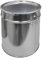 plasteo® 30 Liter Blecheimer Hobbock Fass mit Deckel und Spannring | Stabile Seitliche Metallgriffe | Luft und Flüssigkeitsdicht | Robust und Stapelbar | Gefahrgut Tauglich