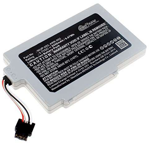 cellePhone Batterie Li-ION Compatible avec Nintendo Wii U 8G Gamepad (Remplacement pour WUP-002) - 2450mAh