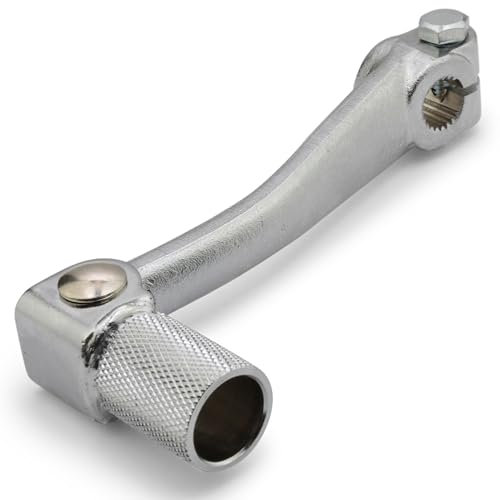 Easyboost Pedal de cambio de marchas acero cromado para motores de moto AM6 50cc MBK Xlimit Yamaha DT XP6-XPS Beta Rieju Sherco