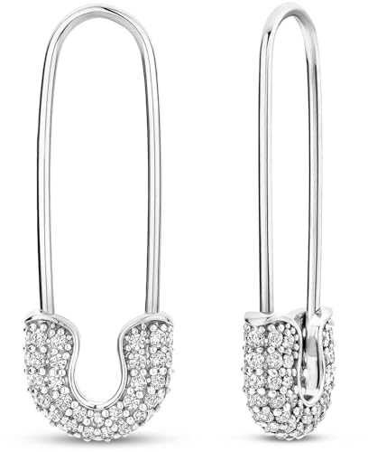 Ohrringe der Marke Ti Sento Milano Ohrstecker Silber platiniert mit weißem Zirkon Schmuck mit Zirkonia Das Gewicht ist 0,00181. Die Referenz ist 7970ZI