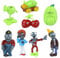 SLPERJE 8PCS Zombie Mini Figures Set, Zombie Cake Topper, Zombie Cupcake Figurines Party, Zombie Cupcake Topper Decor For Kids Birthday Baby Shower Zombie Theme Party Supplies