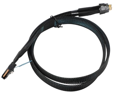 Jectse MCIO 8i auf 2 Port SFF-8654 4i Kabel, 32 GT/s Hochgeschwindigkeits-Übertragungskabel-Adapterkabel für Rechenzentren