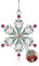 Personalisierte Schneeflocke Foto Projektion Ornament für Weihnachtsbaum Benutzerdefinierte Hängende Engel Projektion Anhänger Hund Pfote Bild Ornament Verzierung mit Bild innen für Familie Xmas Party
