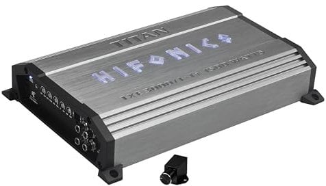 HiFonics TXE 3000/1 1-Kanal Class-D Verstärker mit 1500 W RMS