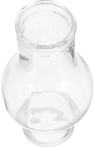 HOLIDYOYO Abat Jour Verre Transparent Pour Lampe à Pétrole Vintage De Remplacement Accessoire De Décoration Pour Urgence Facile à Installer Compatible